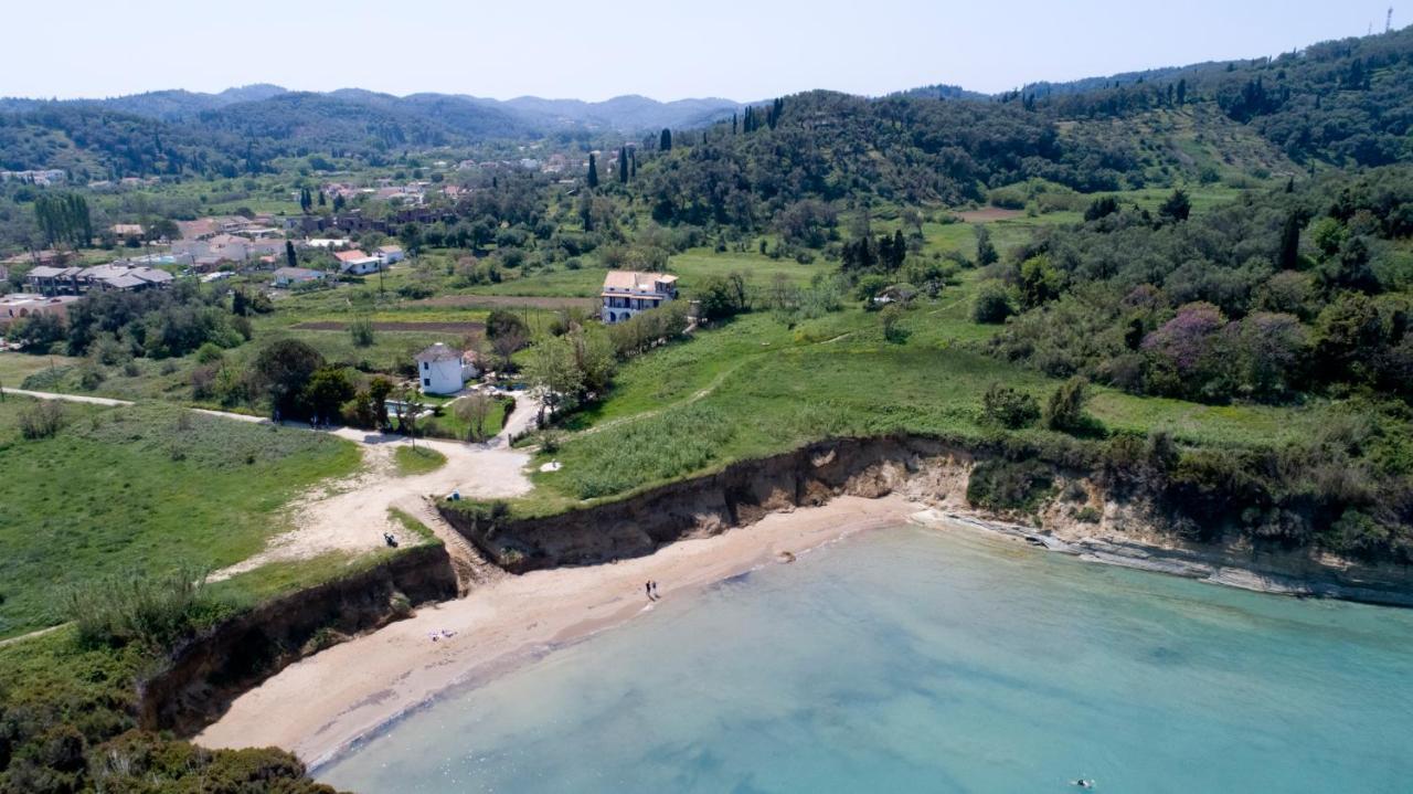 Villa Spyridoula Studios On The Beach Sidárion Dış mekan fotoğraf