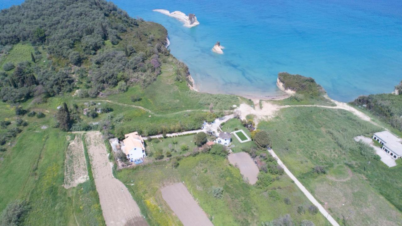 Villa Spyridoula Studios On The Beach Sidárion Dış mekan fotoğraf