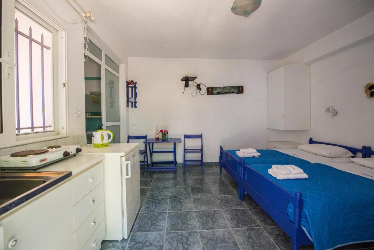 Villa Spyridoula Studios On The Beach Sidárion Dış mekan fotoğraf
